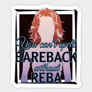 Reba Sticker
